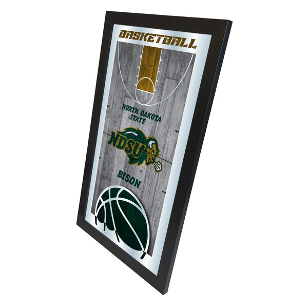 North Dakota State 15 X 26 Basketball Mirror